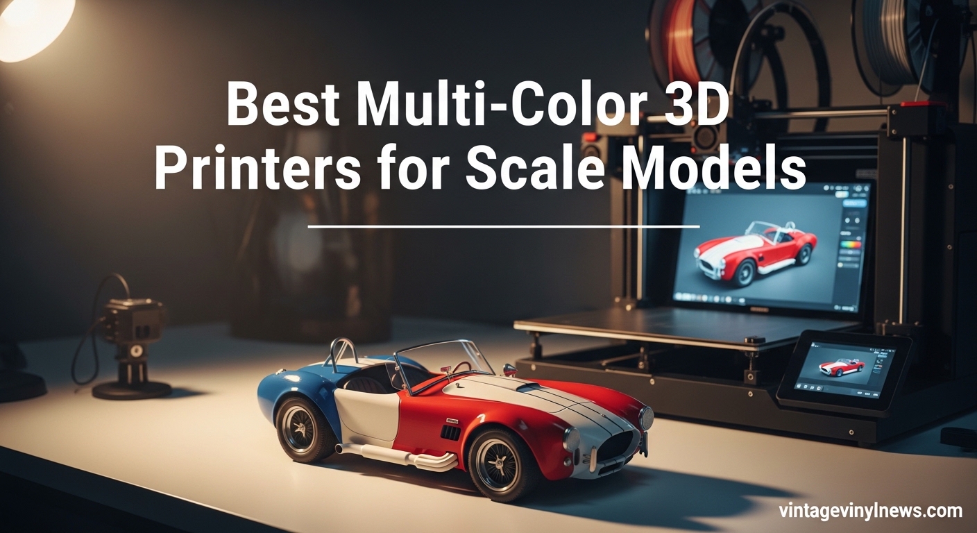 Best Multi-Color 3D Printers for Scale Models