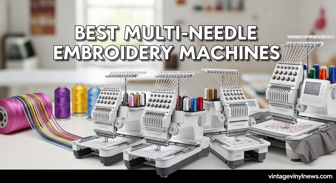 Best Multi-Needle Embroidery Machines