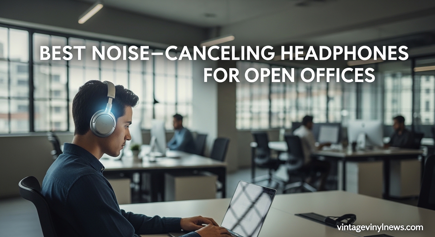 Best Noise-Canceling Headphones for Open Offices