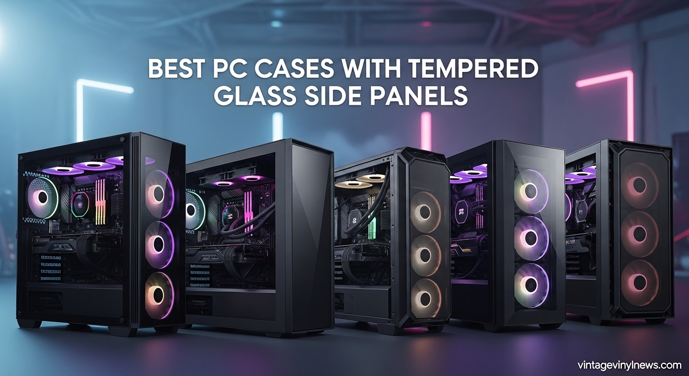 Best PC Cases with Tempered Glass Side Panels
