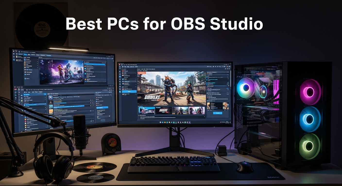 Best PCs for OBS Studio