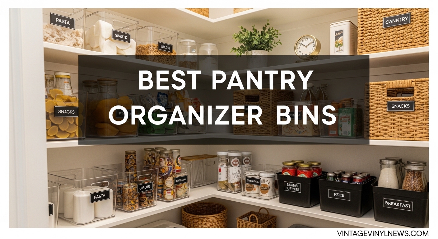 Best Pantry Organizer Bins