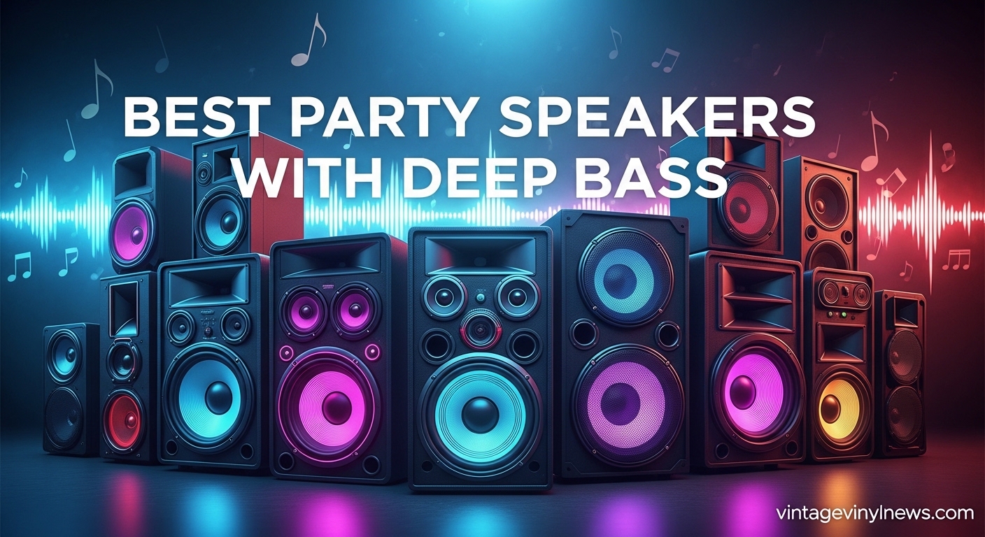 Best Party Speakers with Deep Bass