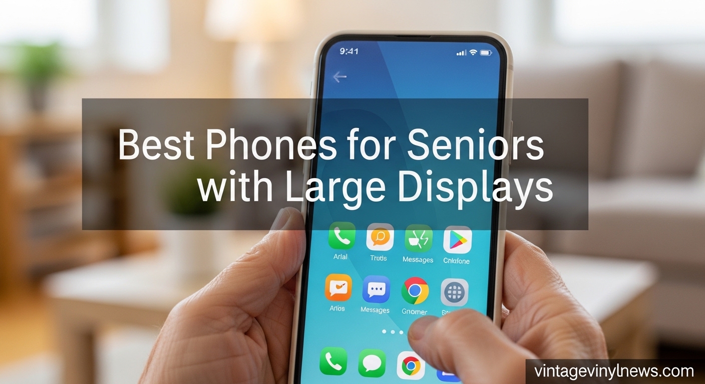 Best Phones for Seniors with Large Displays
