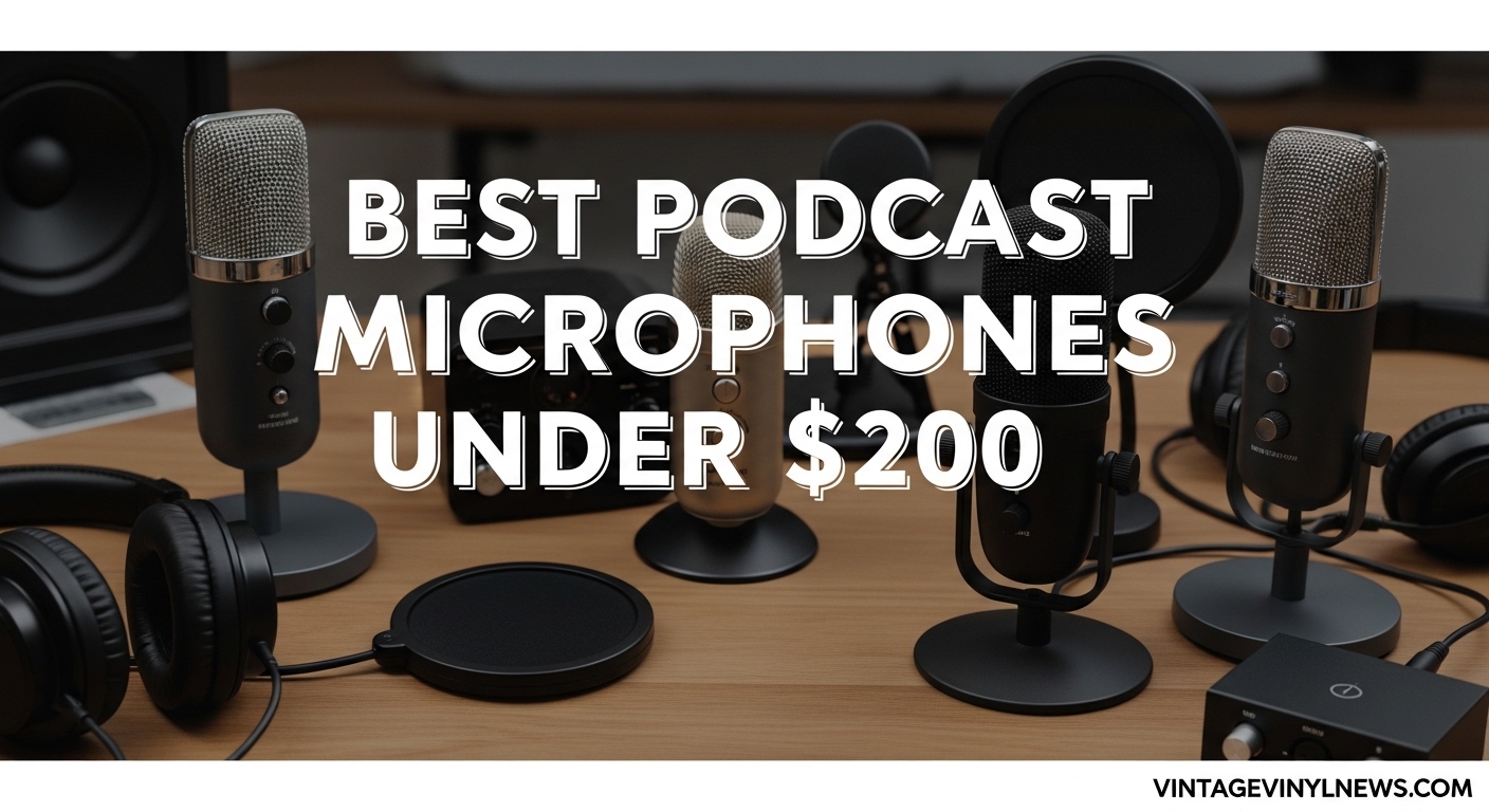Best Podcast Microphones Under $200
