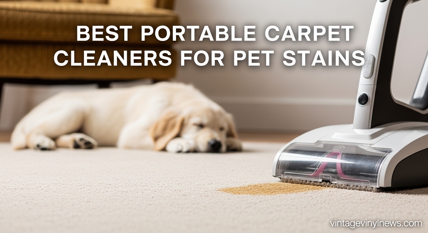 Best Portable Carpet Cleaners for Pet Stains