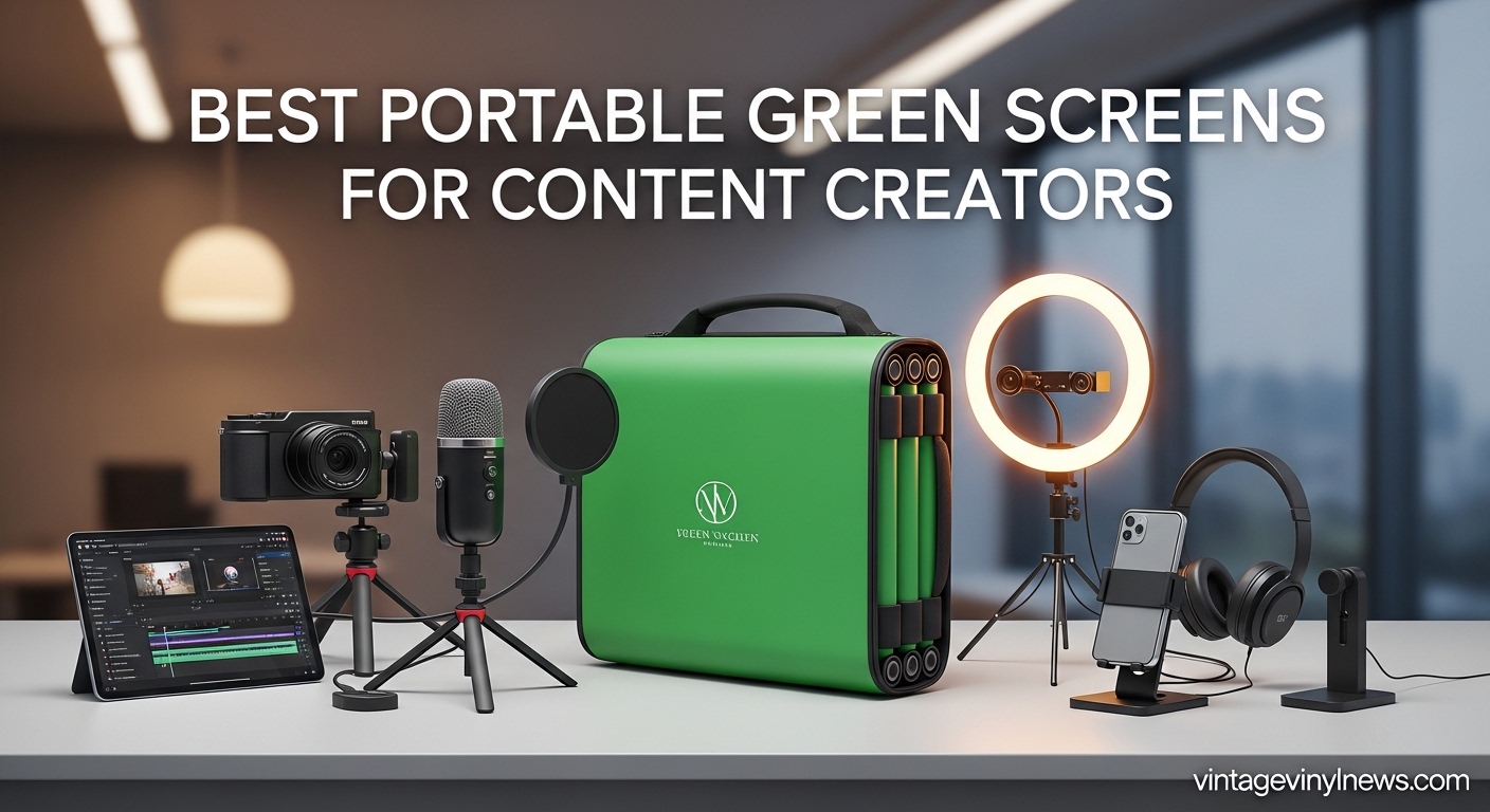 Best Portable Green Screens for Content Creators
