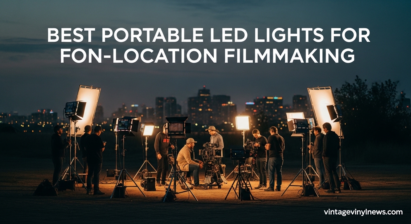 Best Portable LED Lights for On-Location Filmmaking