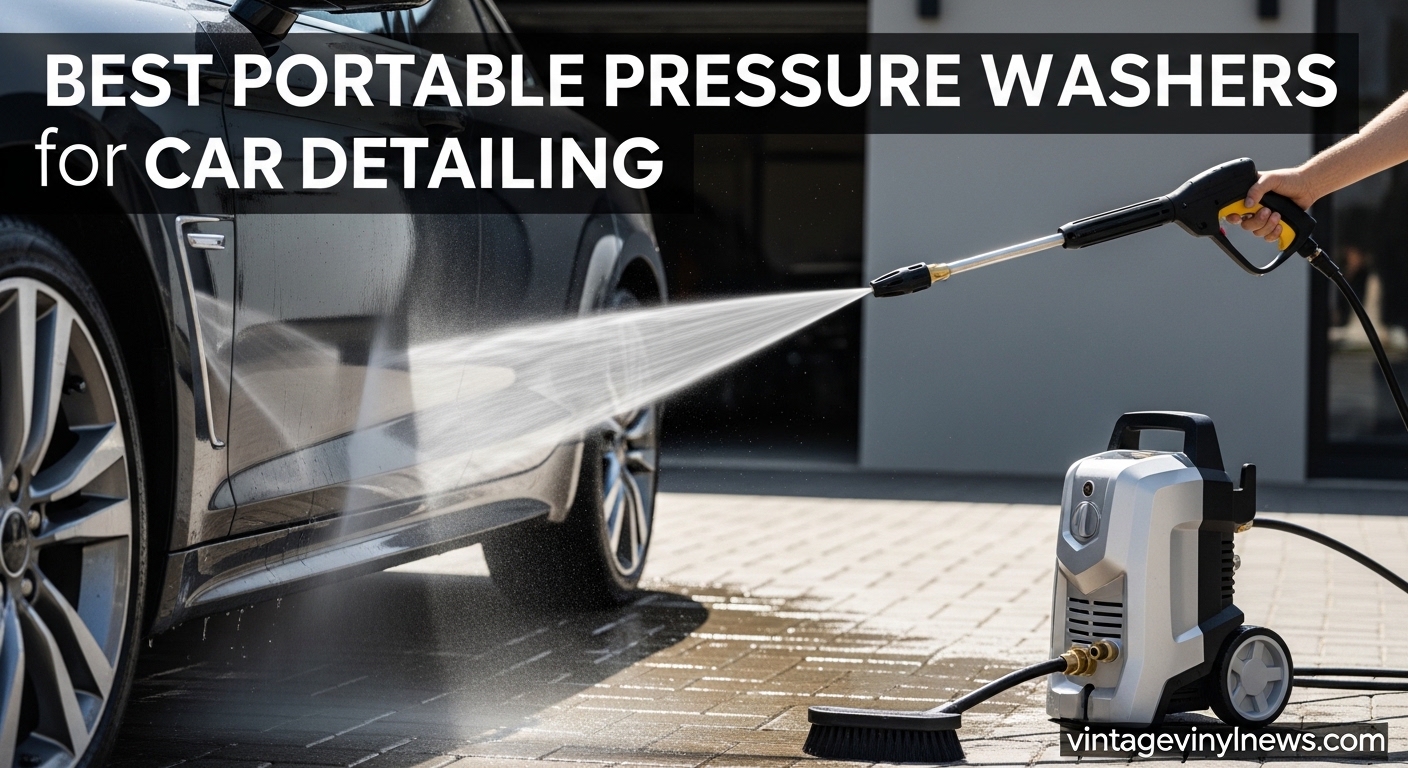 Best Portable Pressure Washers for Car Detailing