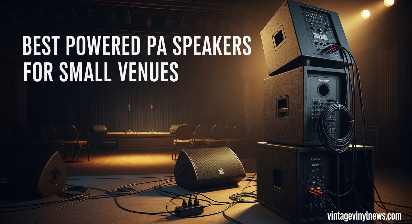 Best Powered PA Speakers for Small Venues