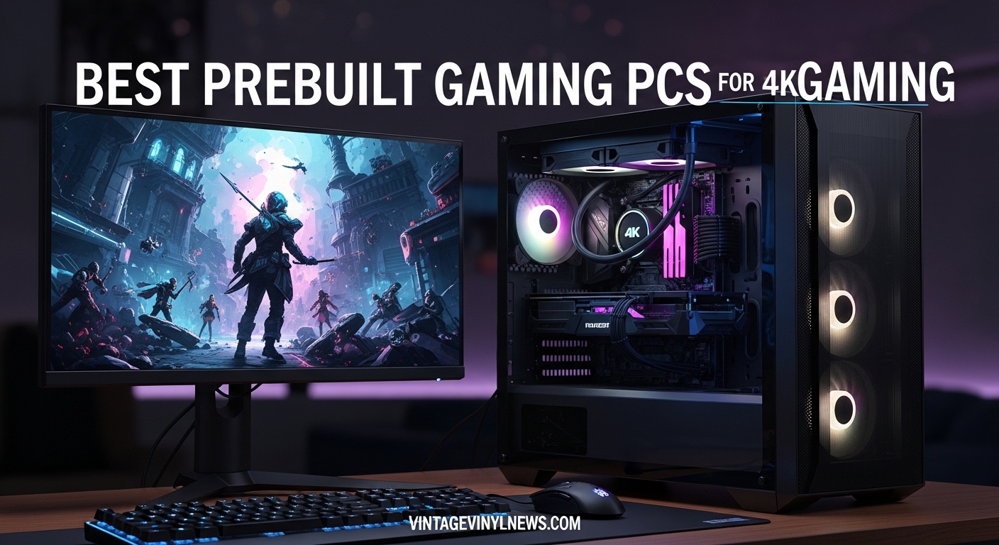 Best Prebuilt Gaming PCs for 4K Gaming