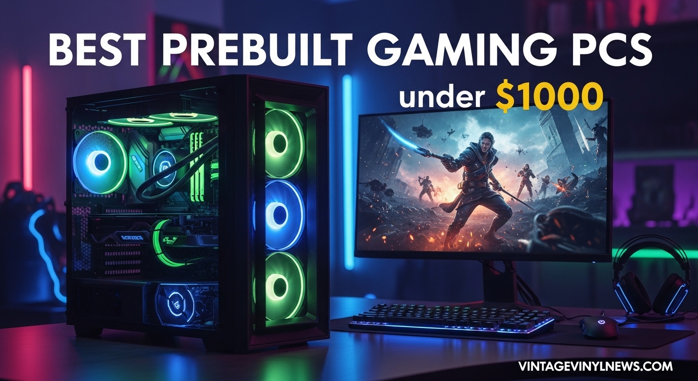 Best Prebuilt Gaming PCs under $1000