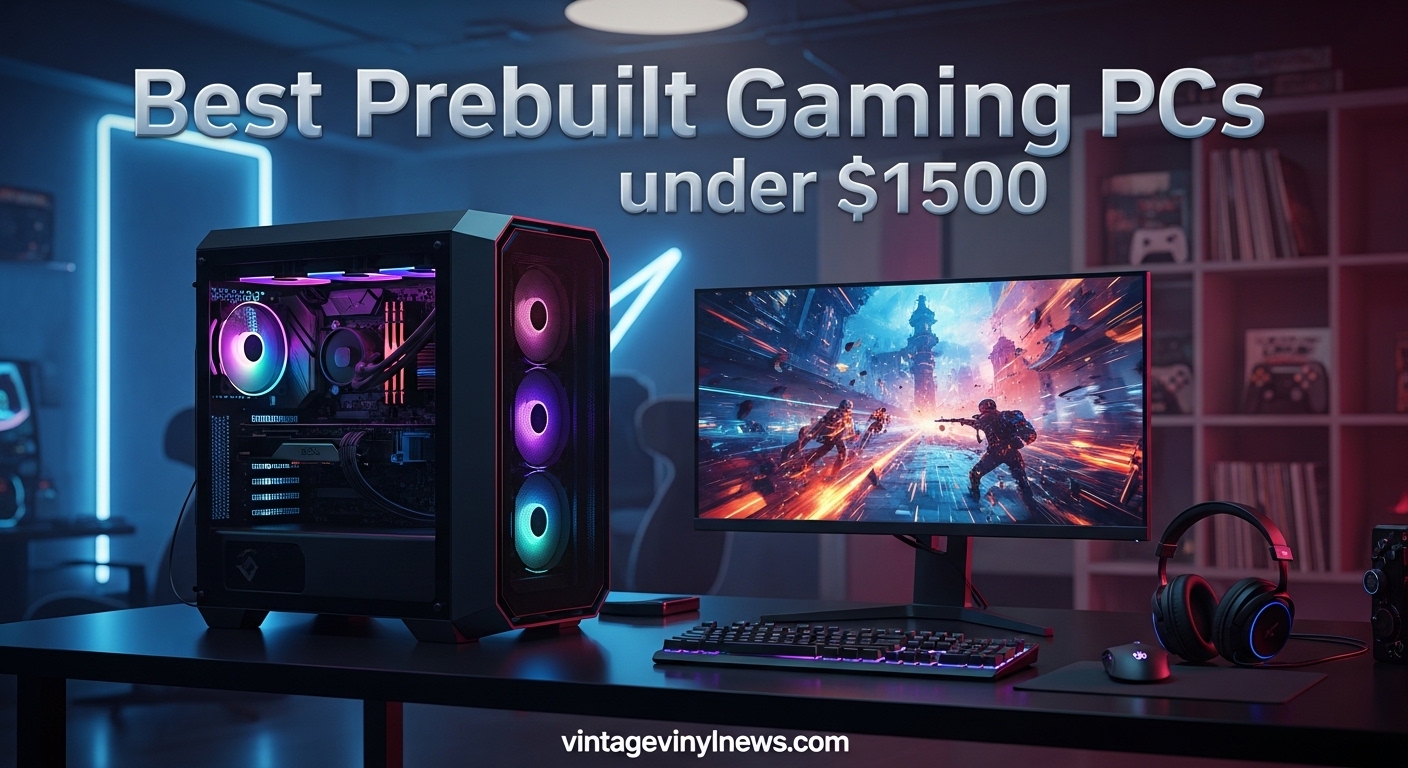 Best Prebuilt Gaming PCs under $1500