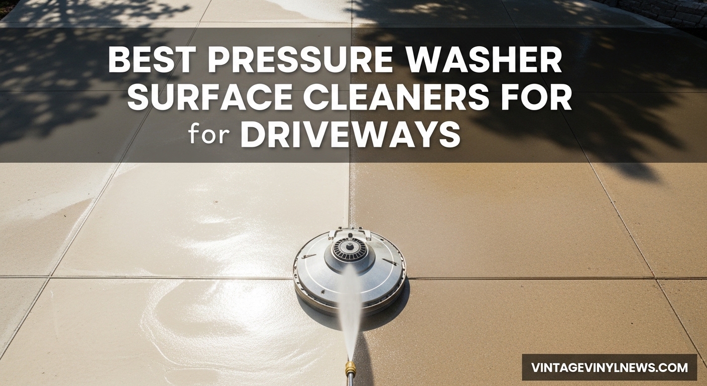 Best Pressure Washer Surface Cleaners for Driveways