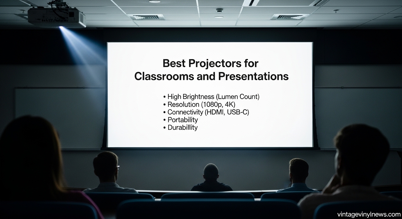 Best Projectors for Classrooms and Presentations