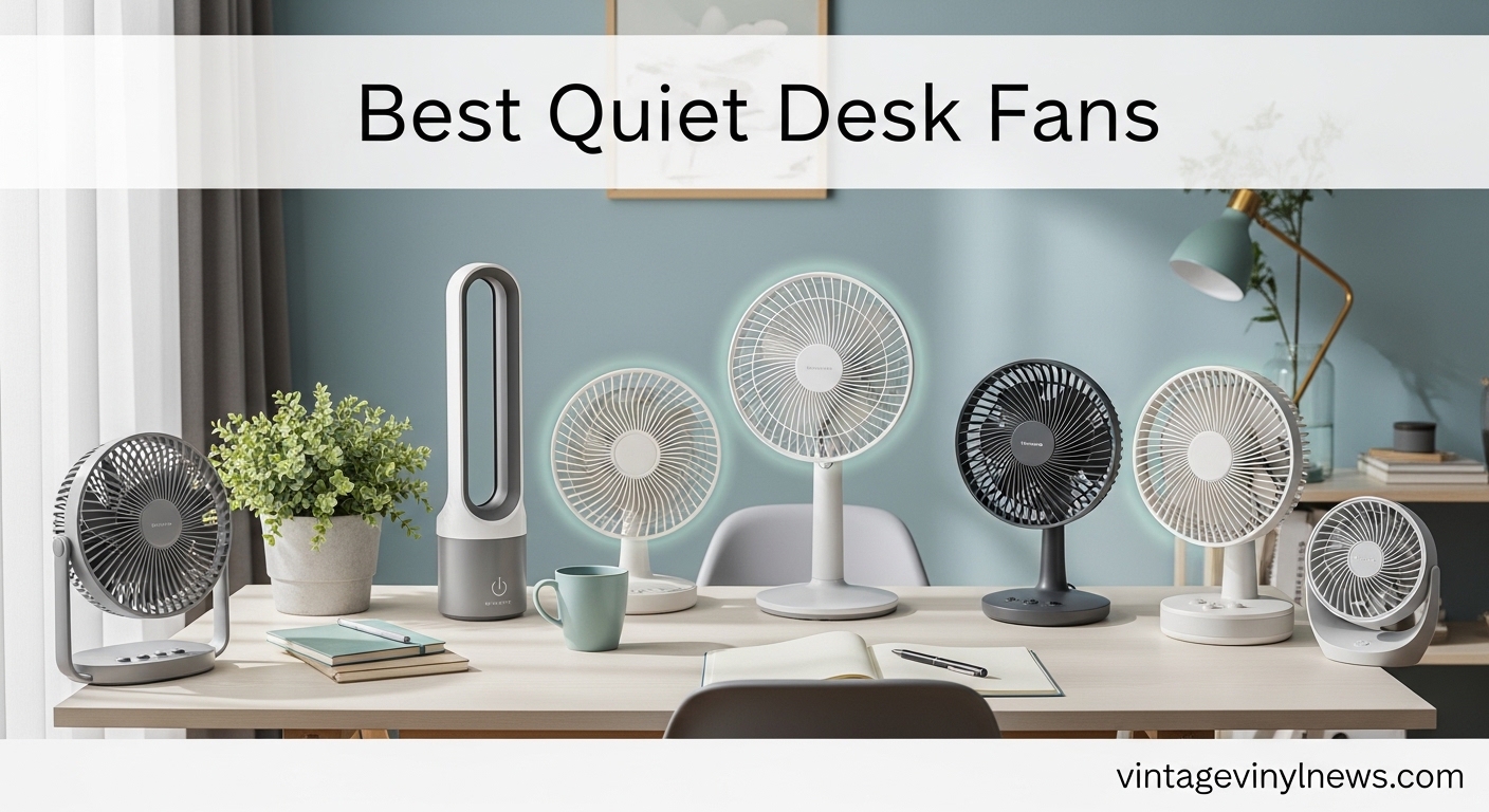 Best Quiet Desk Fans