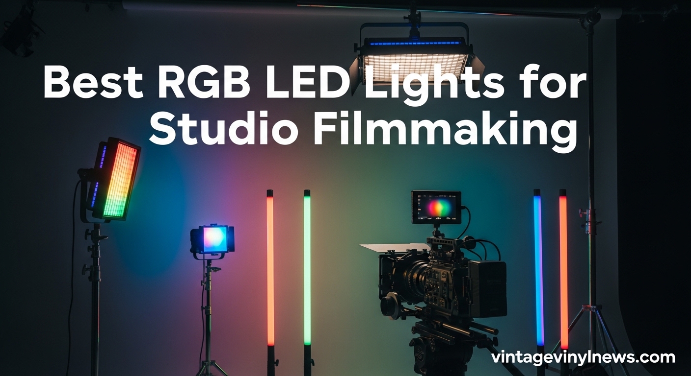 Best RGB LED Lights for Studio Filmmaking
