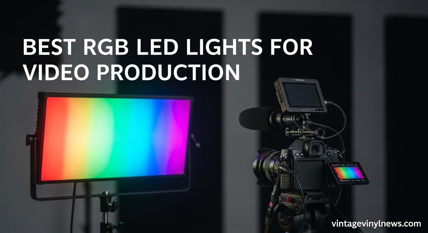 Best RGB LED Lights for Video Production