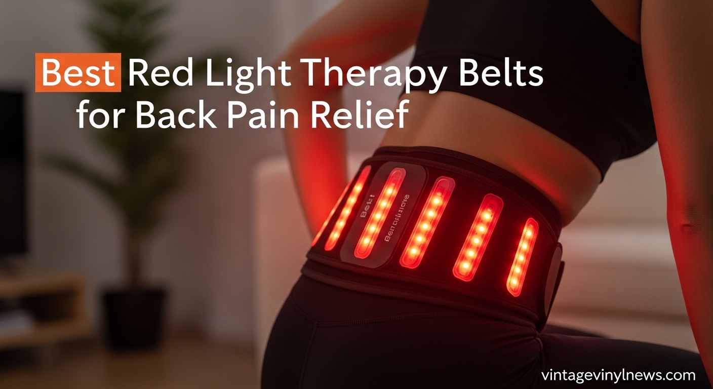 Best Red Light Therapy Belts for Back Pain Relief