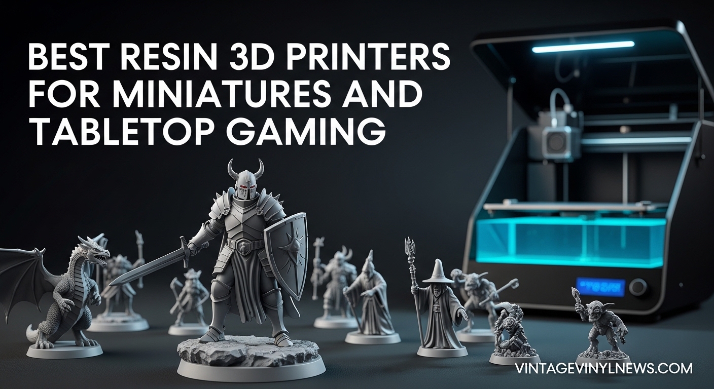 Best Resin 3D Printers for Miniatures and Tabletop Gaming
