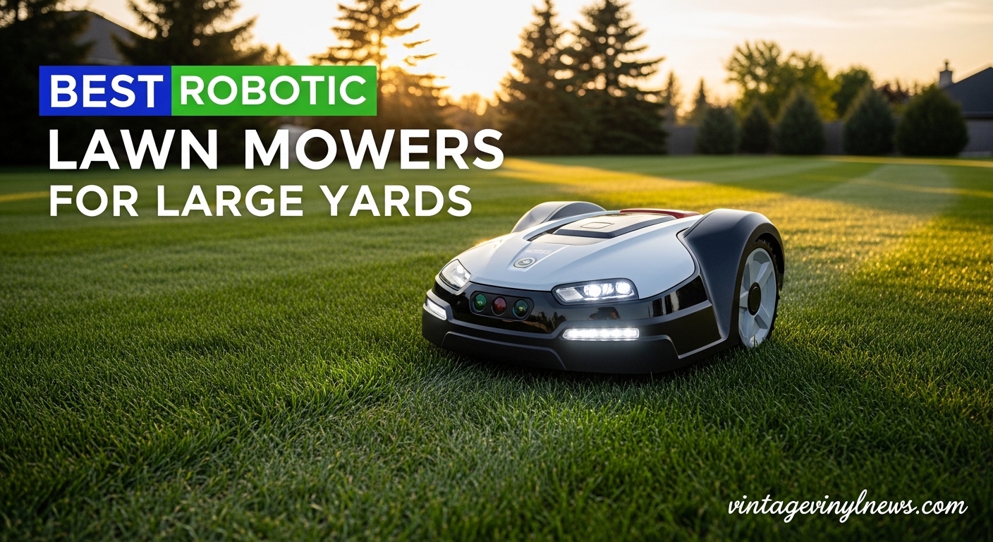 Best Robotic Lawn Mowers for Large Yards