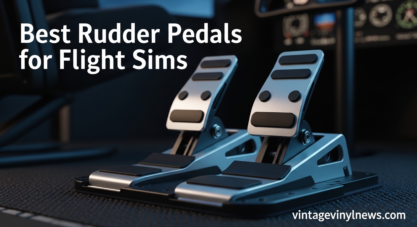 Best Rudder Pedals for Flight Sims