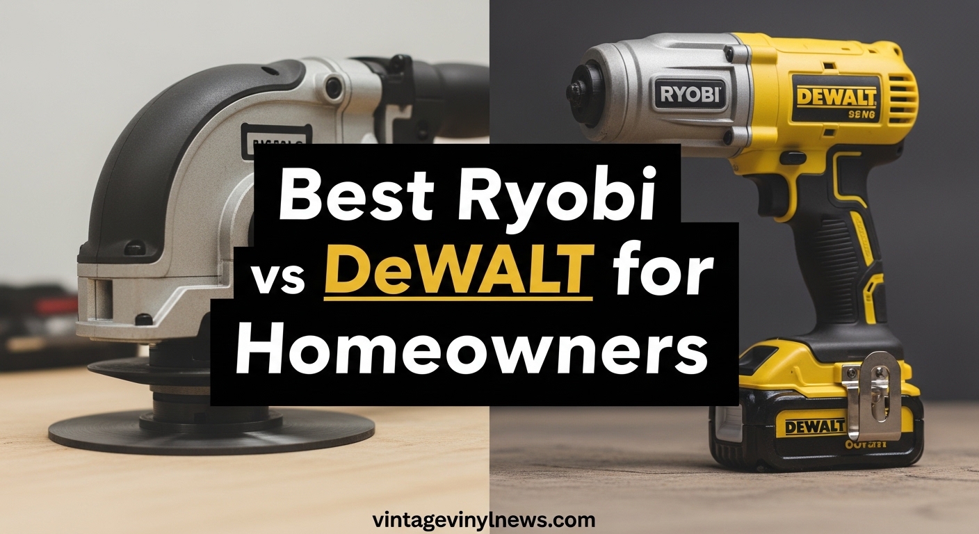 Best Ryobi vs DeWalt for Homeowners