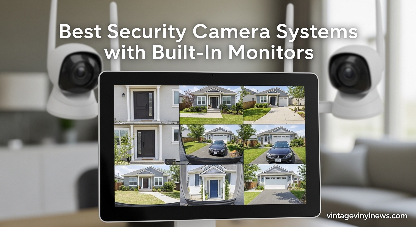 Best Security Camera Systems with Built-In Monitors