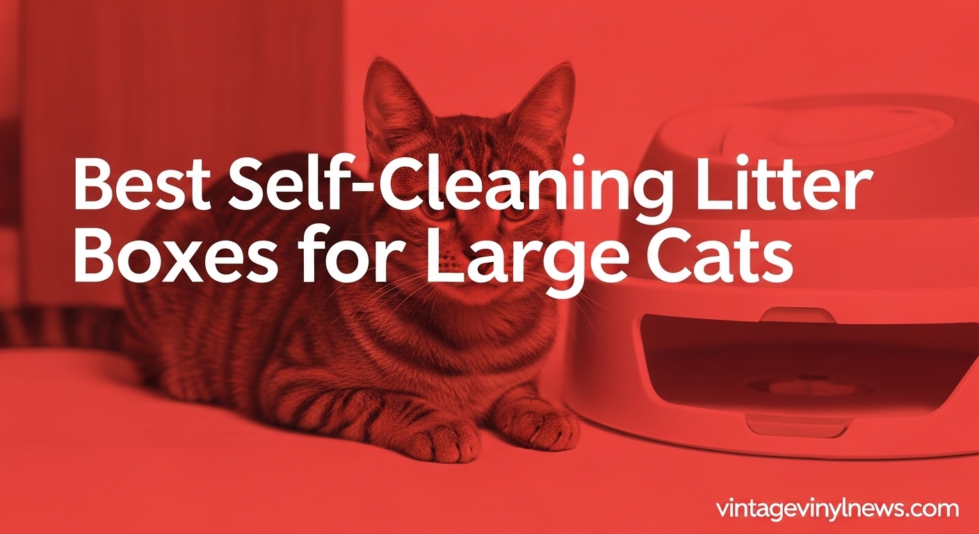 Best Self-Cleaning Litter Boxes for Large Cats