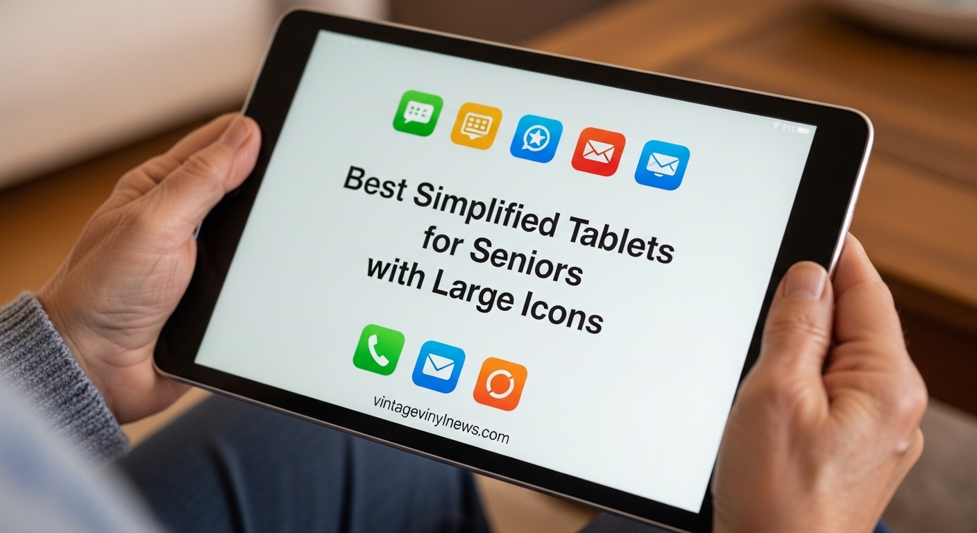 Best Simplified Tablets for Seniors with Large Icons