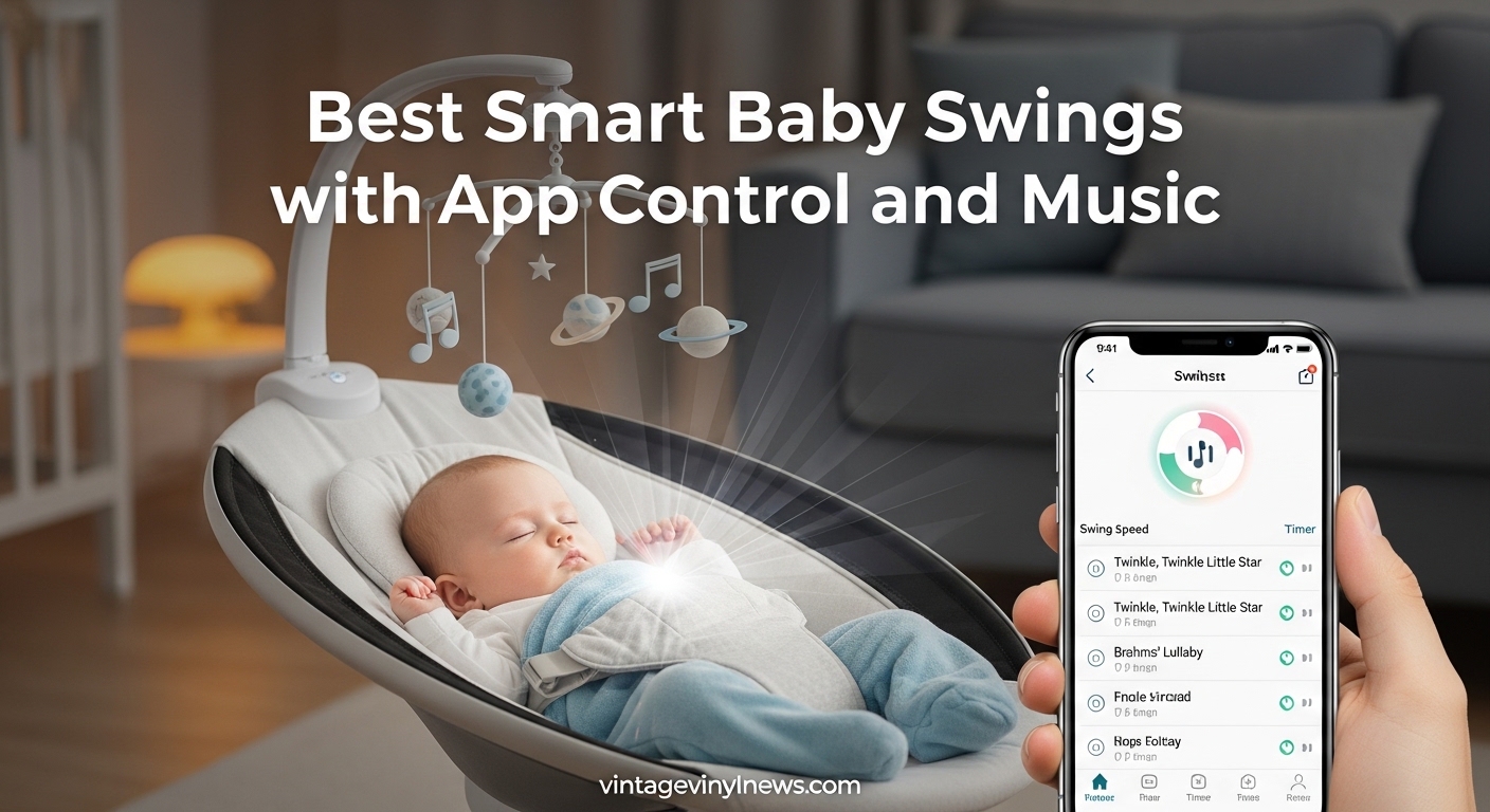 Best Smart Baby Swings with App Control and Music