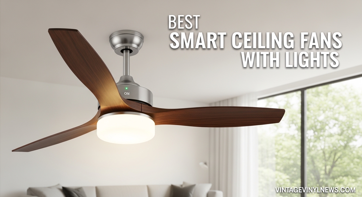 Best Smart Ceiling Fans with Lights