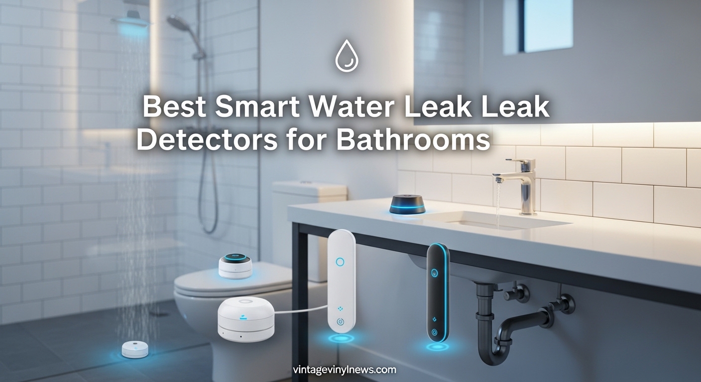 Best Smart Water Leak Detectors for Bathrooms