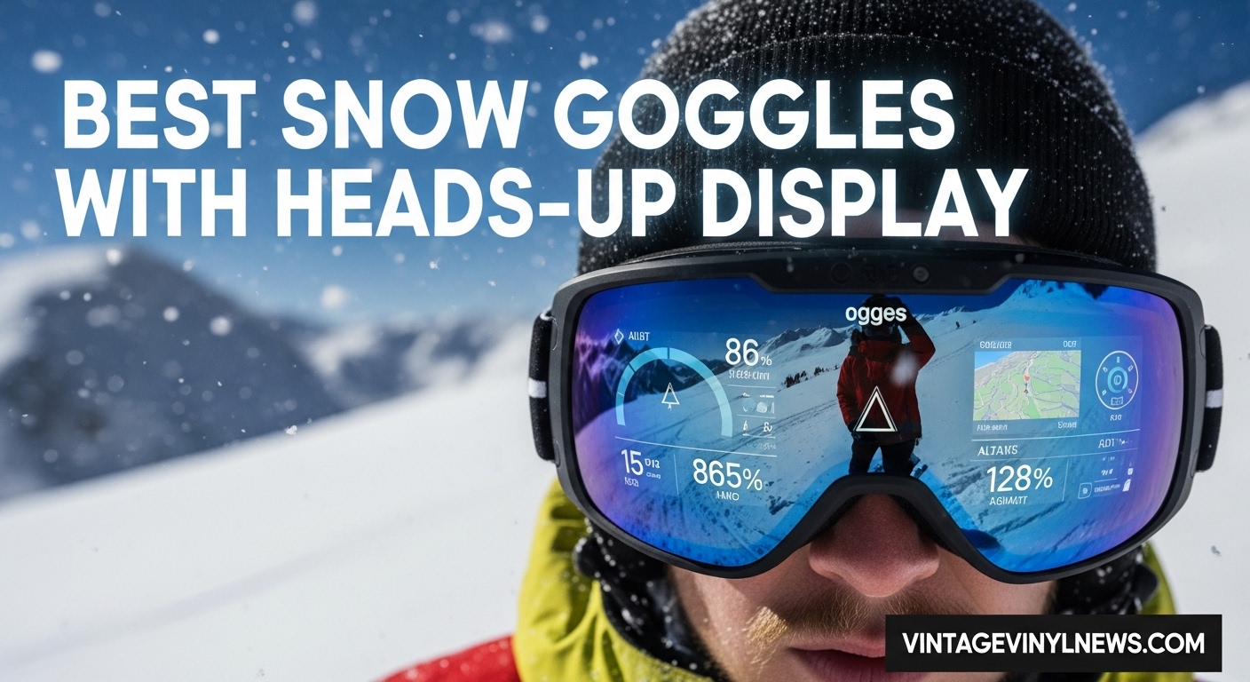 Best Snow Goggles with Heads-Up Display