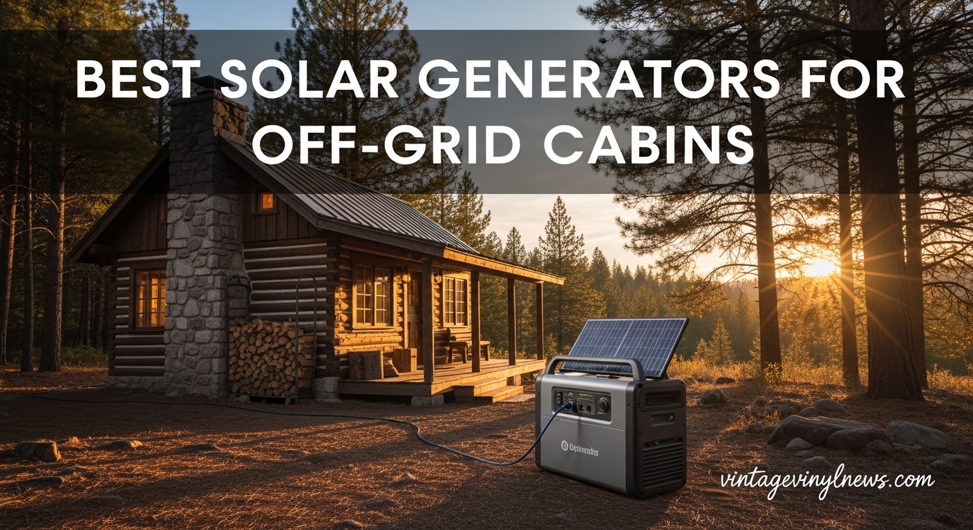 Best Solar Generators for Off-Grid Cabins