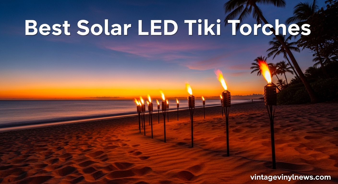 Best Solar LED Tiki Torches