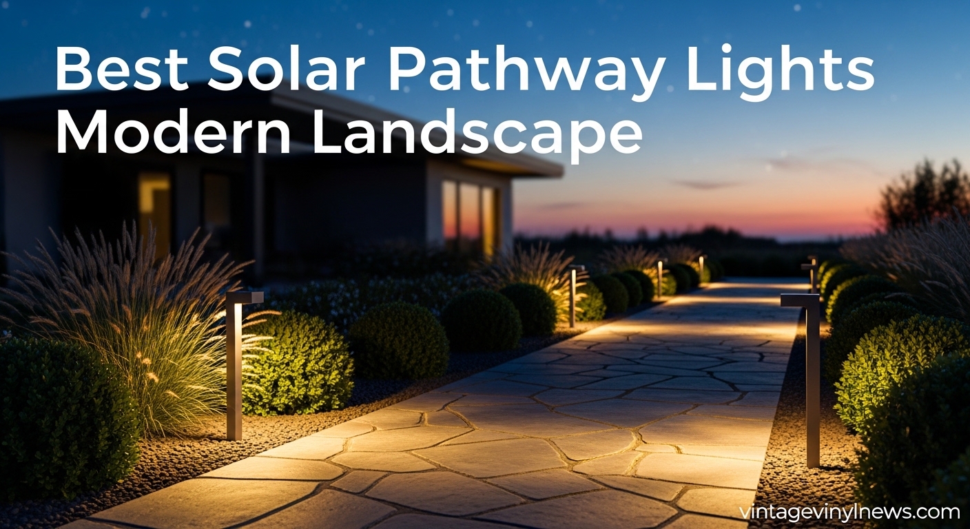 Best Solar Pathway Lights Modern Landscape
