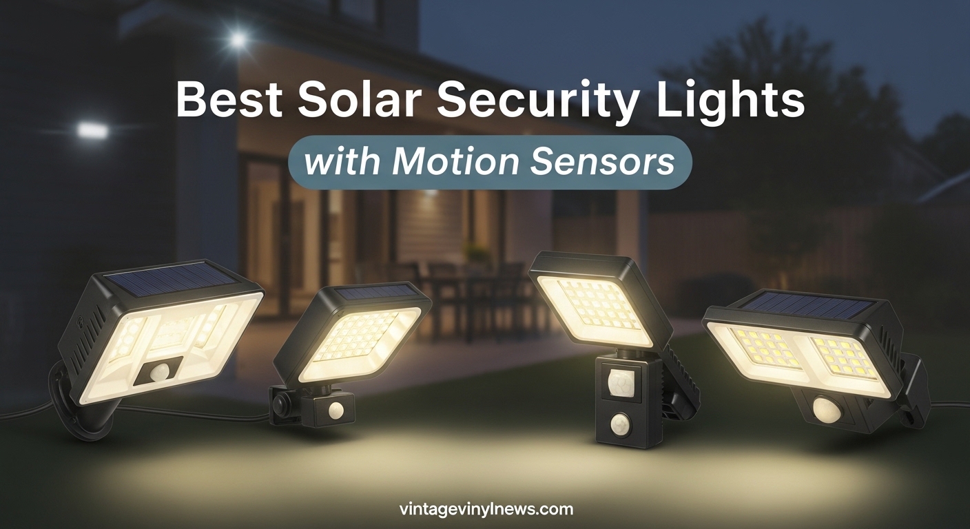 Best Solar Security Lights with Motion Sensors