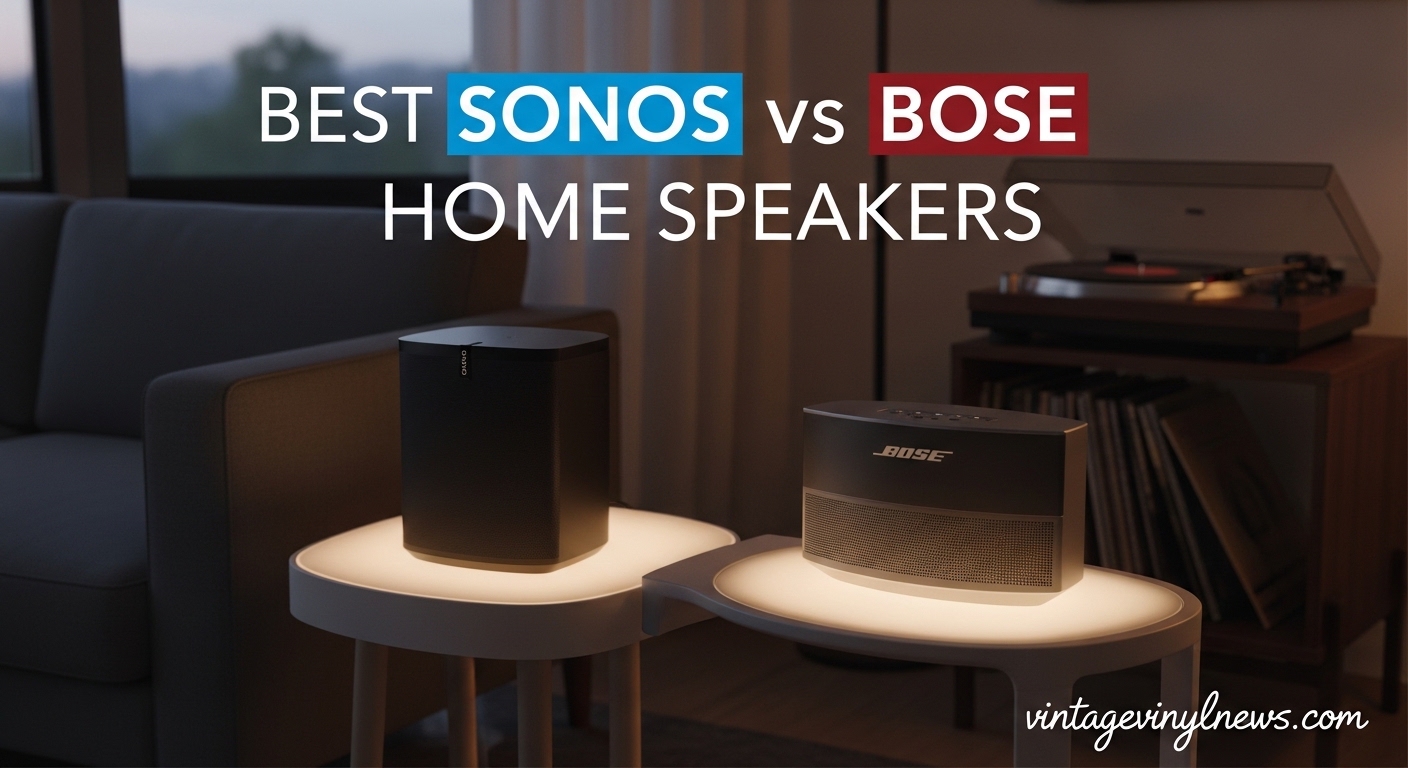 Best Sonos vs Bose Home Speakers