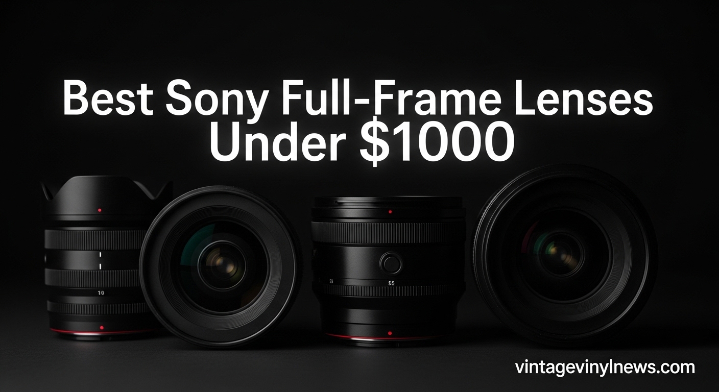 Best Sony Full-Frame Lenses Under $1000