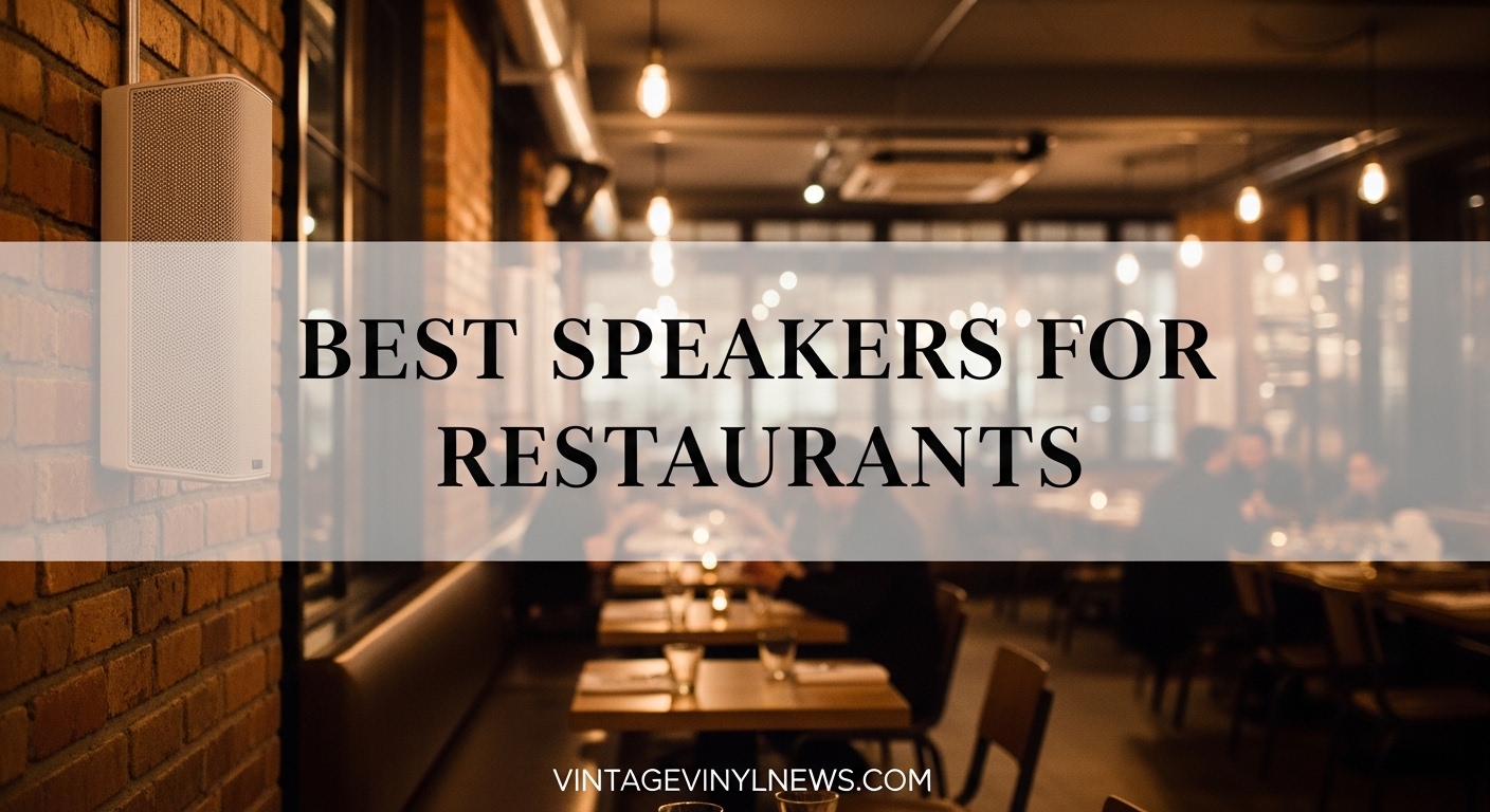 Best Speakers for Restaurants