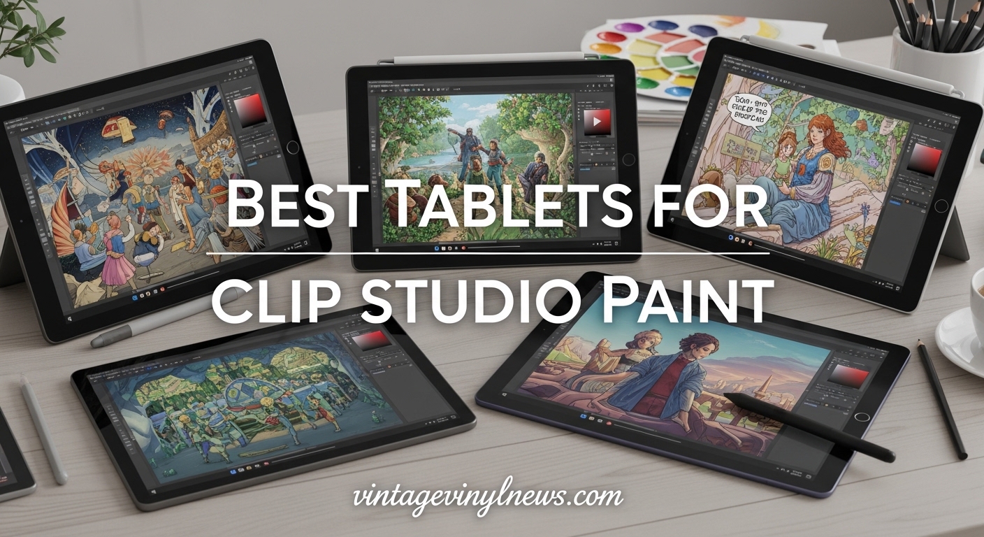 Best Tablets for Clip Studio Paint