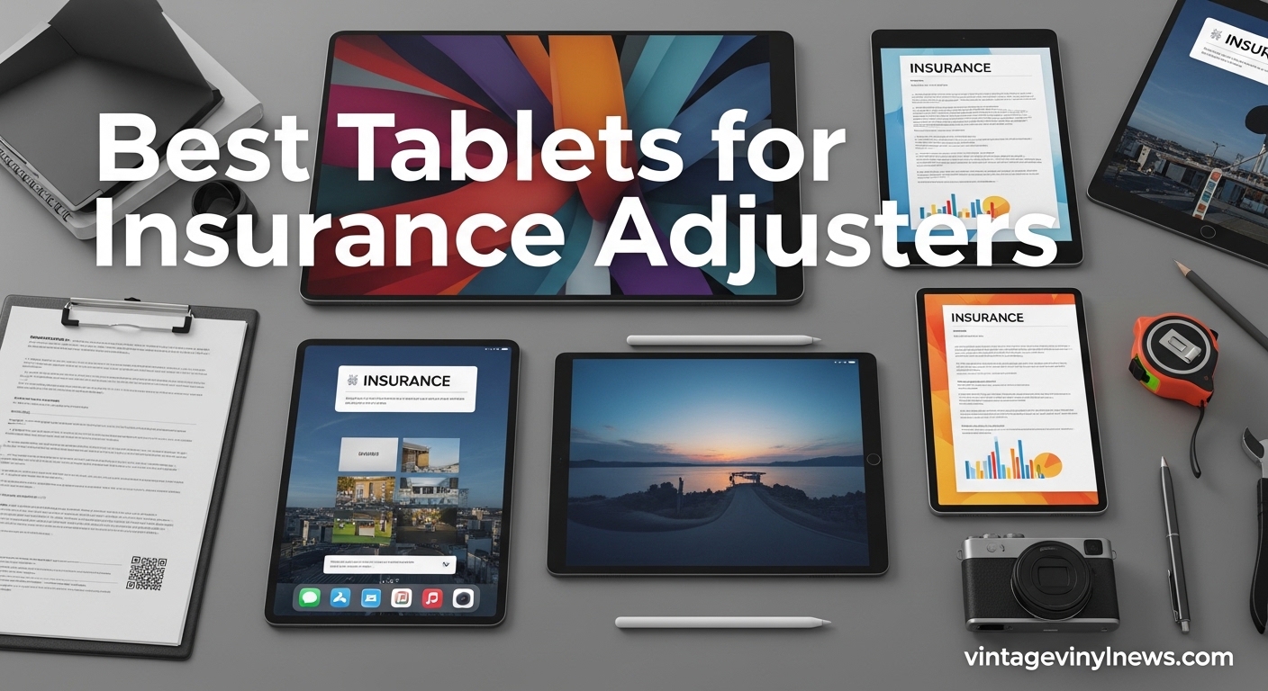 Best Tablets for Insurance Adjusters