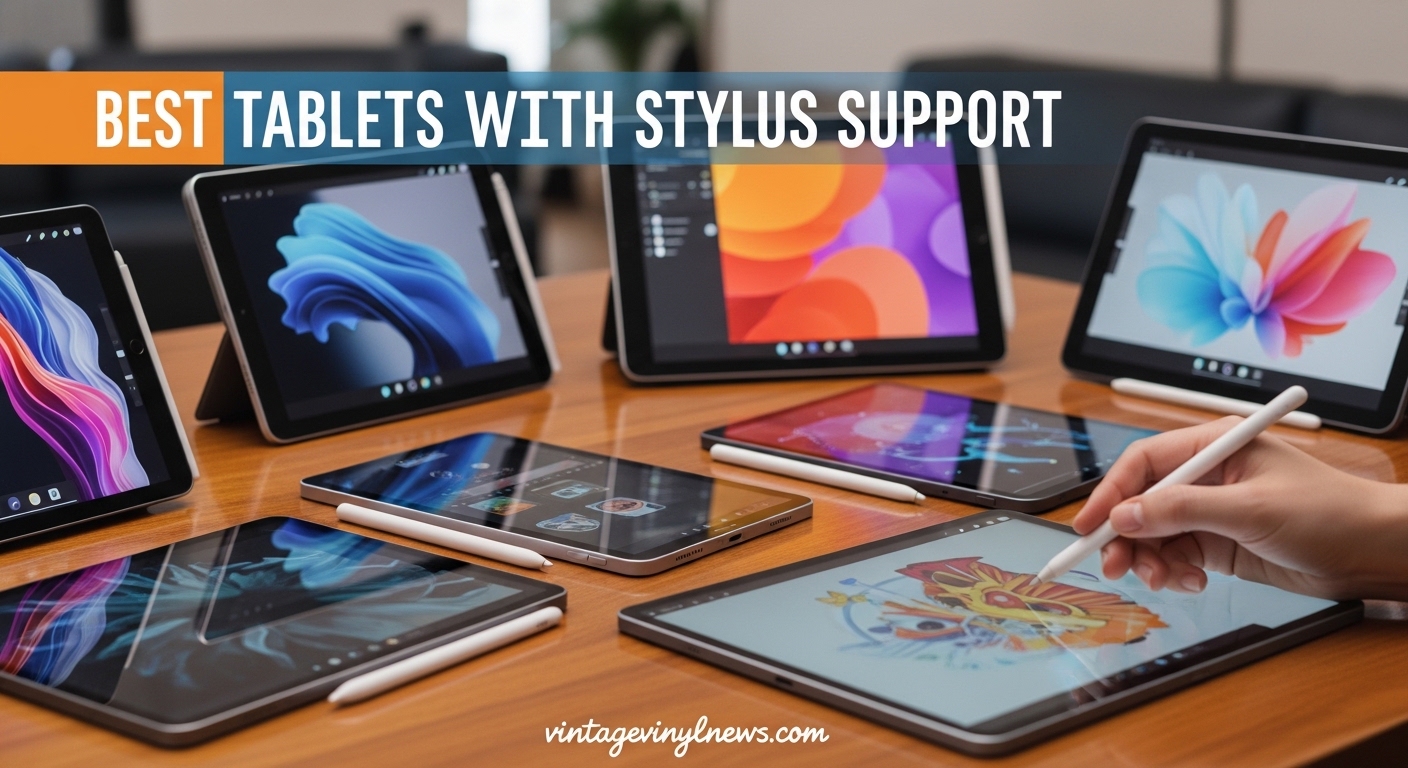 Best Tablets with Stylus Support
