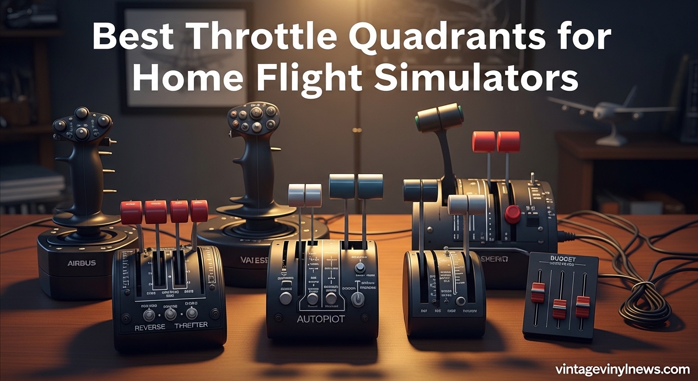 Best Throttle Quadrants for Home Flight Simulators