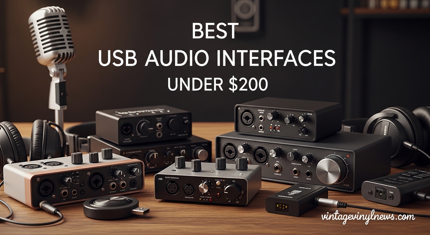 Best USB Audio Interfaces Under $200