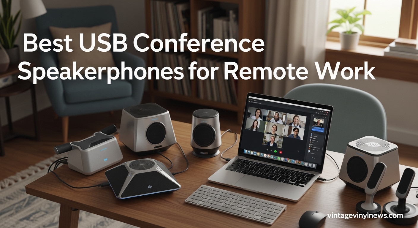 Best USB Conference Speakerphones for Remote Work