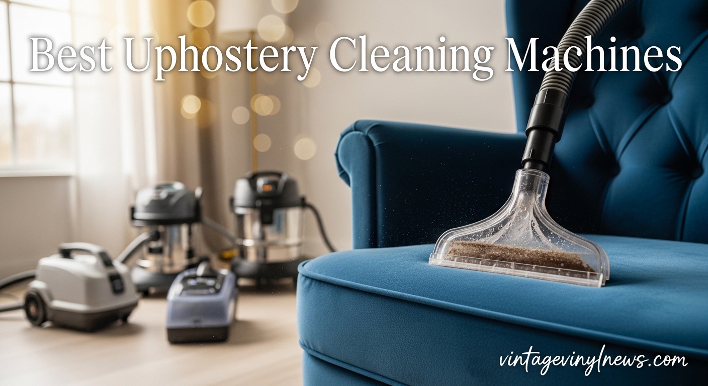 Best Upholstery Cleaning Machines