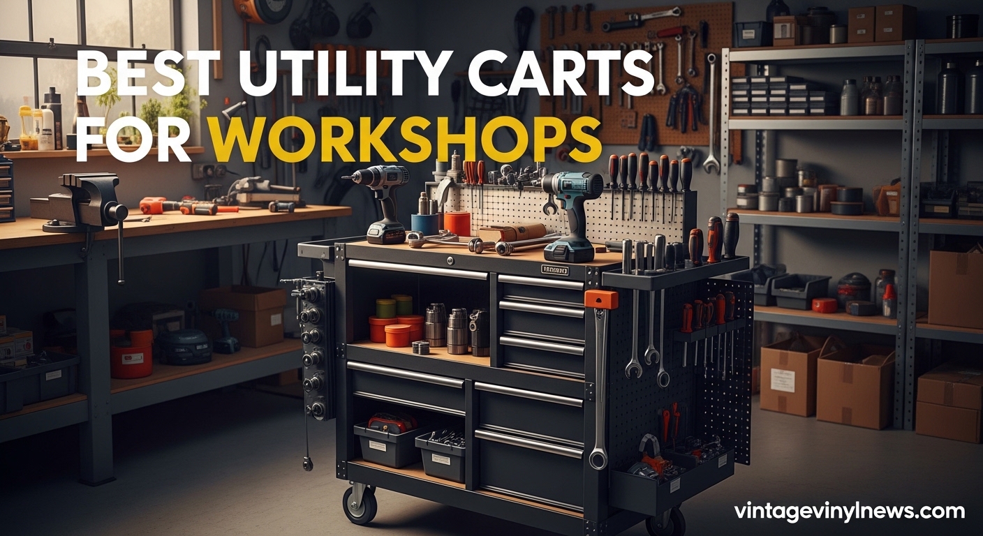 Best Utility Carts for Workshops