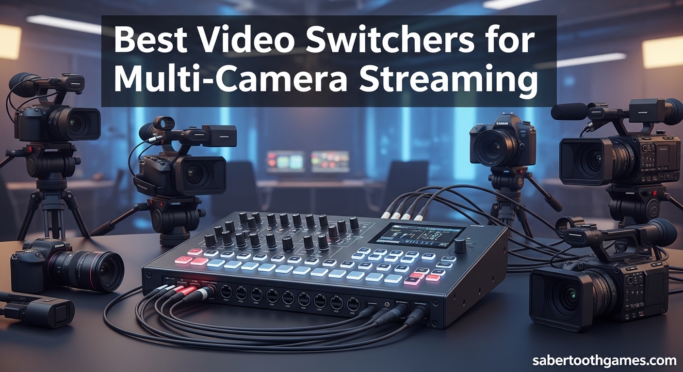 Best Video Switchers for Multi-Camera Streaming